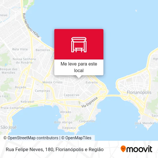 Rua Felipe Neves, 180 mapa