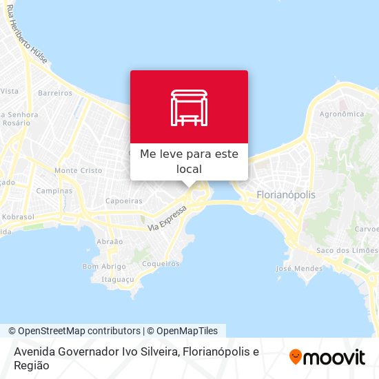 Avenida Governador Ivo Silveira mapa