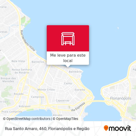 Rua Santo Amaro, 460 mapa
