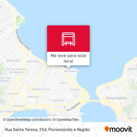 Rua Santa Teresa, 354 mapa