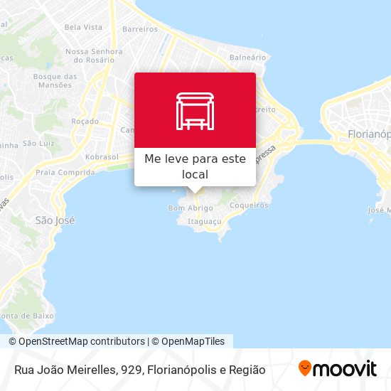 Rua João Meirelles, 929 mapa