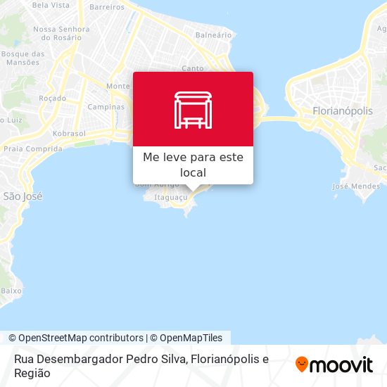 Rua Desembargador Pedro Silva mapa