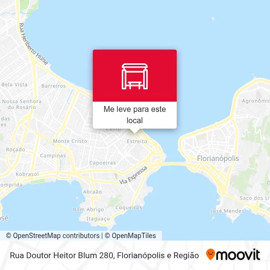 Rua Doutor Heitor Blum 280 mapa