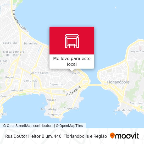 Rua Doutor Heitor Blum, 446 mapa