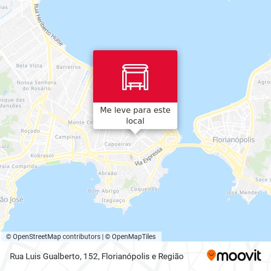 Rua Luis Gualberto, 152 mapa