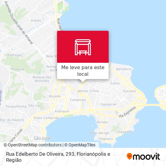 Rua Edelberto De Oliveira, 293 mapa