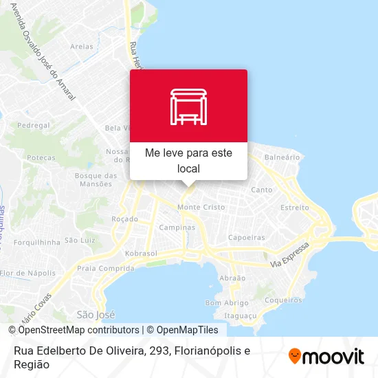 Rua Edelberto De Oliveira, 293 mapa