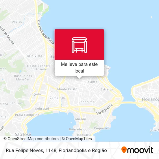 Rua Felipe Neves, 1148 mapa