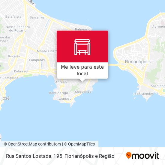 Rua Santos Lostada, 195 mapa