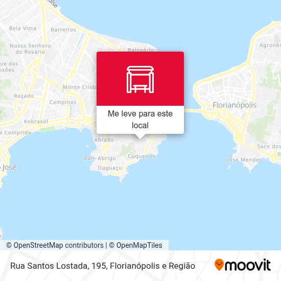 Rua Santos Lostada, 195 mapa