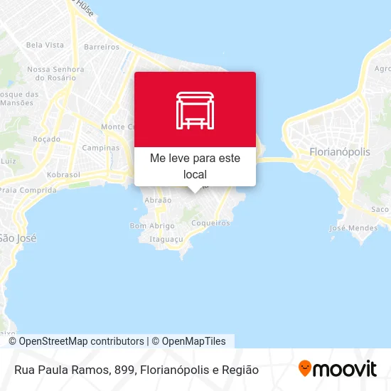 Rua Paula Ramos, 899 mapa