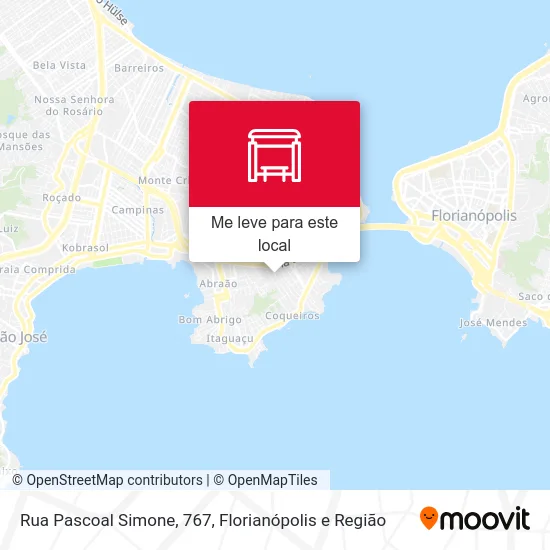 Rua Pascoal Simone, 767 mapa