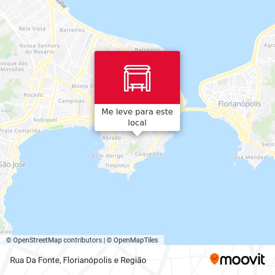 Rua Da Fonte mapa