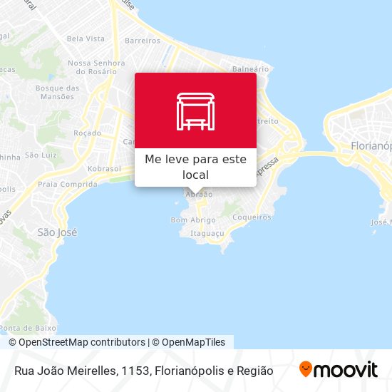 Rua João Meirelles, 1153 mapa