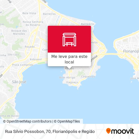 Rua Silvio Possobon, 70 mapa