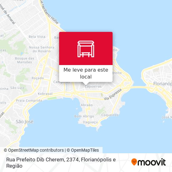 Rua Prefeito Dib Cherem, 2374 mapa