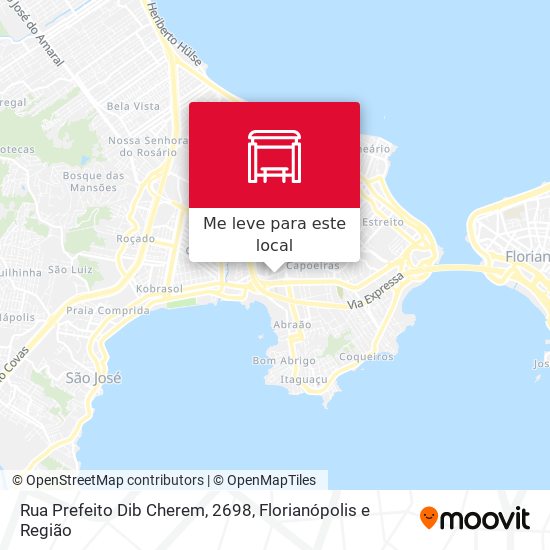 Rua Prefeito Dib Cherem, 2698 mapa