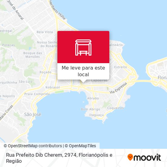 Rua Prefeito Dib Cherem, 2974 mapa