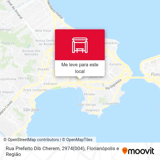Rua Prefeito Dib Cherem, 2974(004) mapa