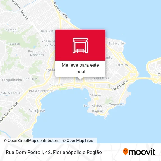 Rua Dom Pedro I, 42 mapa