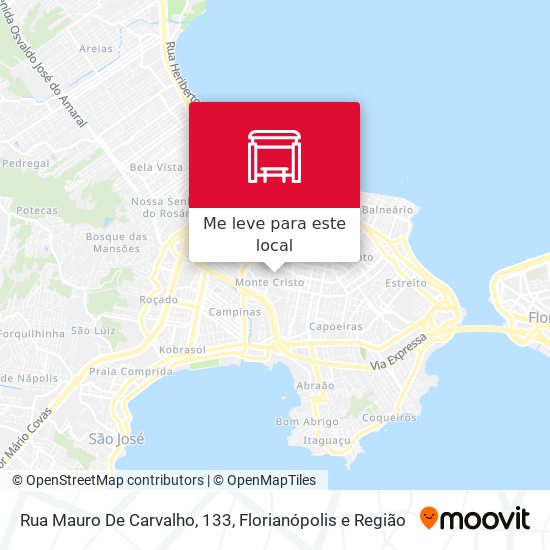 Rua Mauro De Carvalho, 133 mapa