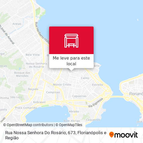 Rua Nossa Senhora Do Rosário, 673 mapa
