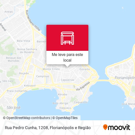 Rua Pedro Cunha, 1208 mapa