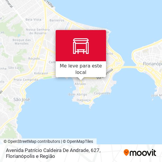 Avenida Patrício Caldeira De Andrade, 627 mapa