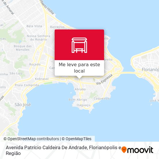 Avenida Patrício Caldeira De Andrade mapa