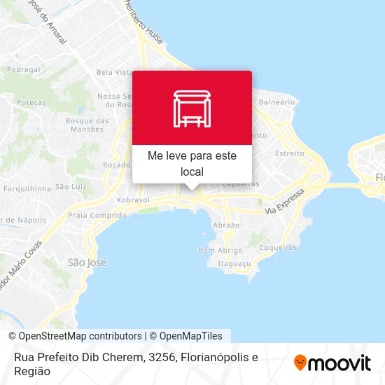 Rua Prefeito Dib Cherem, 3256 mapa
