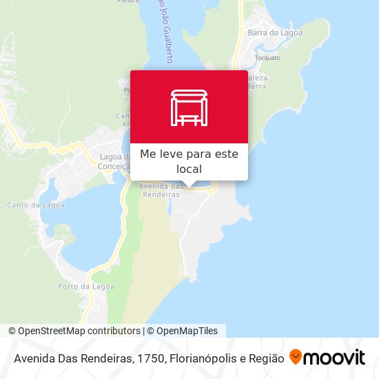 Avenida Das Rendeiras, 1750 mapa