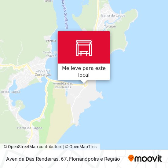 Avenida Das Rendeiras, 67 mapa