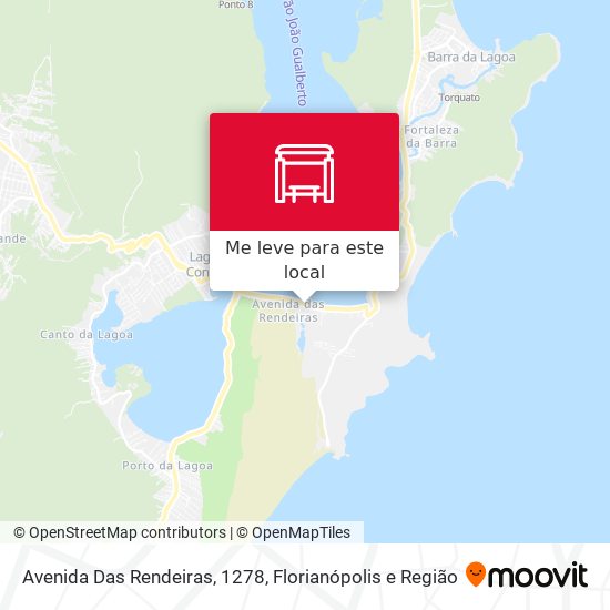Avenida Das Rendeiras, 1278 mapa