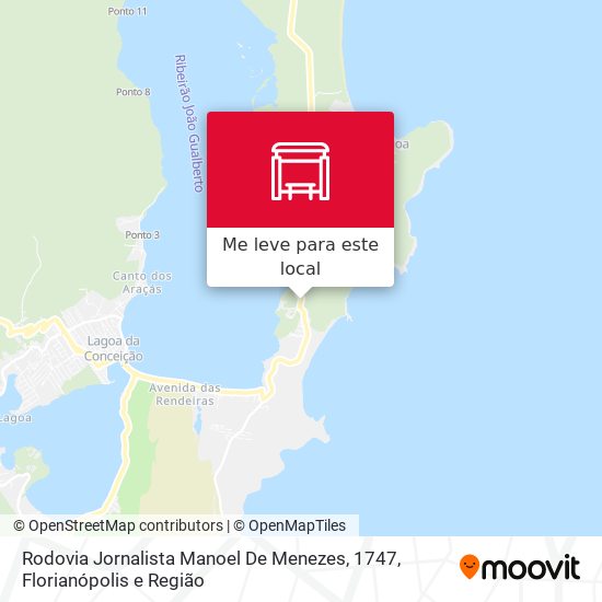 Rodovia Jornalista Manoel De Menezes, 1747 mapa