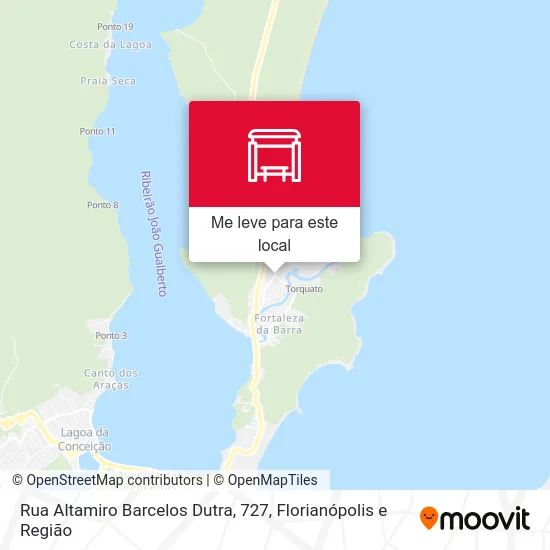 Rua Altamiro Barcelos Dutra, 727 mapa