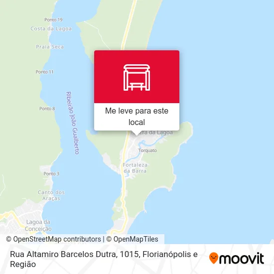 Rua Altamiro Barcelos Dutra, 1015 mapa