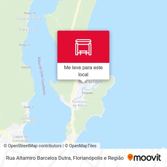 Rua Altamiro Barcelos Dutra mapa