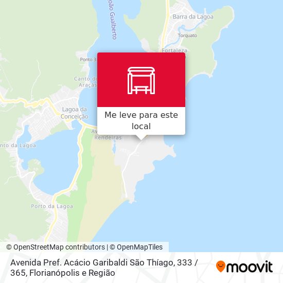 Avenida Pref. Acácio Garibaldi São Thíago, 333 / 365 mapa