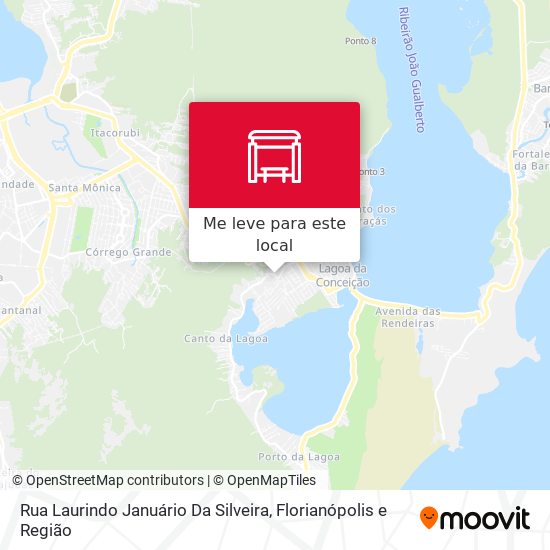 Rua Laurindo Januário Da Silveira mapa