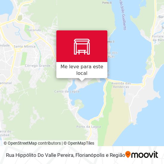 Rua Hippólito Do Valle Pereira mapa