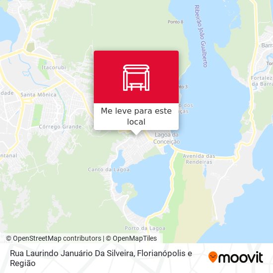 Rua Laurindo Januário Da Silveira mapa
