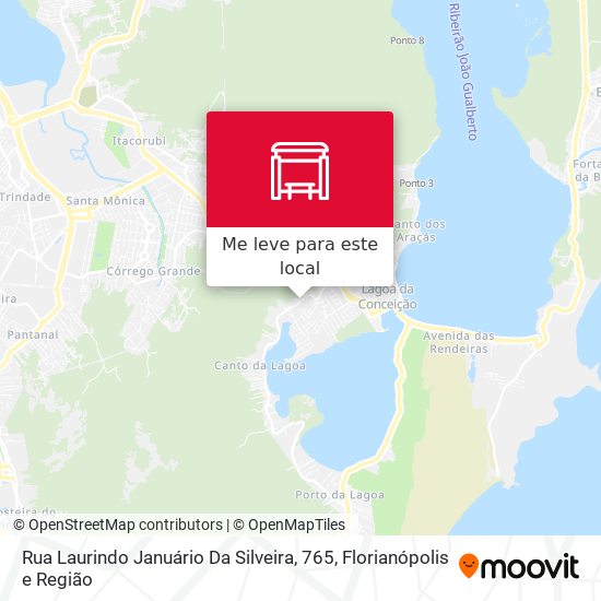 Rua Laurindo Januário Da Silveira, 765 mapa