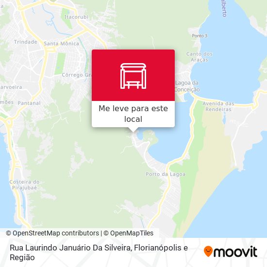 Rua Laurindo Januário Da Silveira mapa