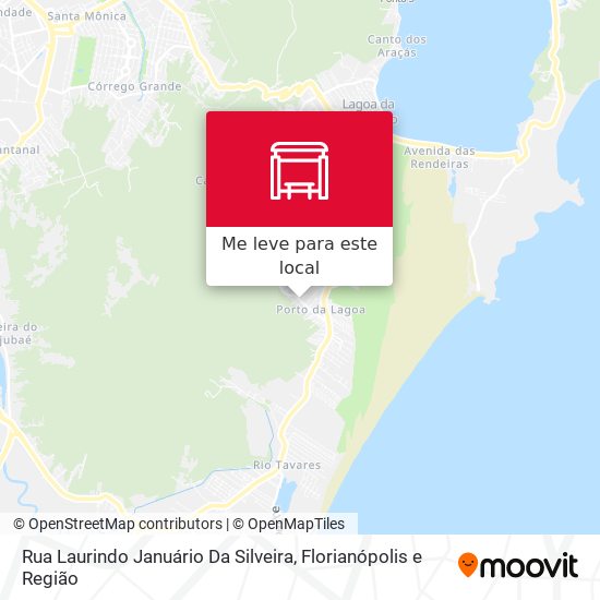 Rua Laurindo Januário Da Silveira mapa