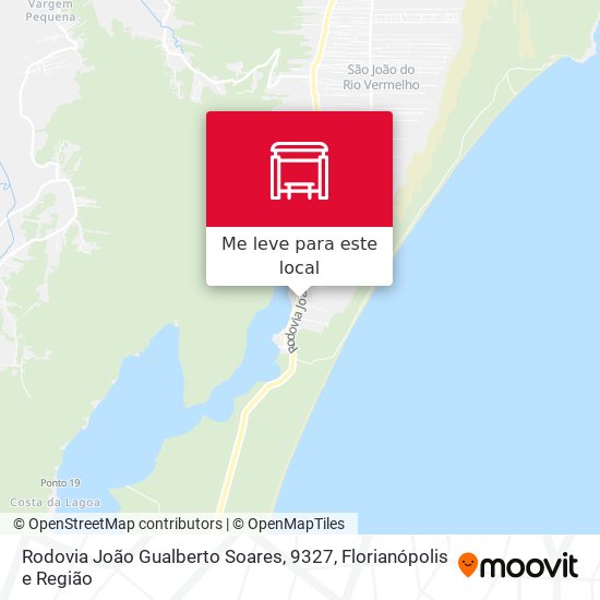Rodovia João Gualberto Soares, 9327 mapa