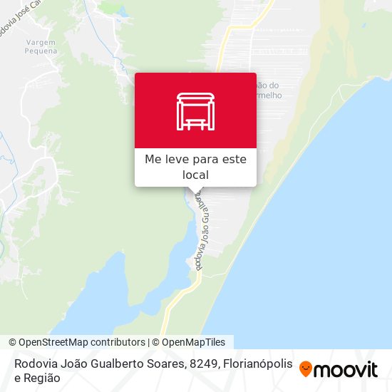 Rodovia João Gualberto Soares, 8249 mapa