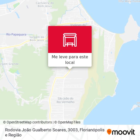 Rodovia João Gualberto Soares, 3003 mapa