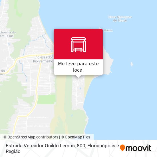 Estrada Vereador Onildo Lemos, 800 mapa