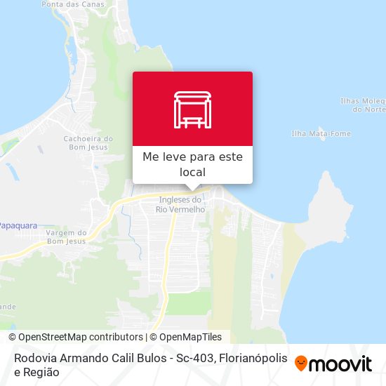 Rodovia Armando Calil Bulos - Sc-403 mapa