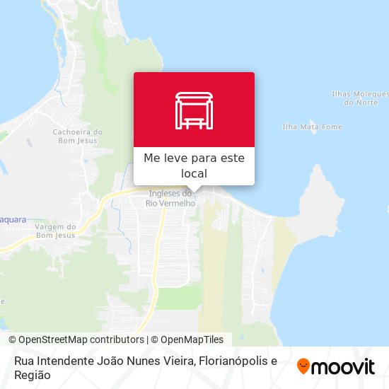 Rua Intendente João Nunes Vieira mapa